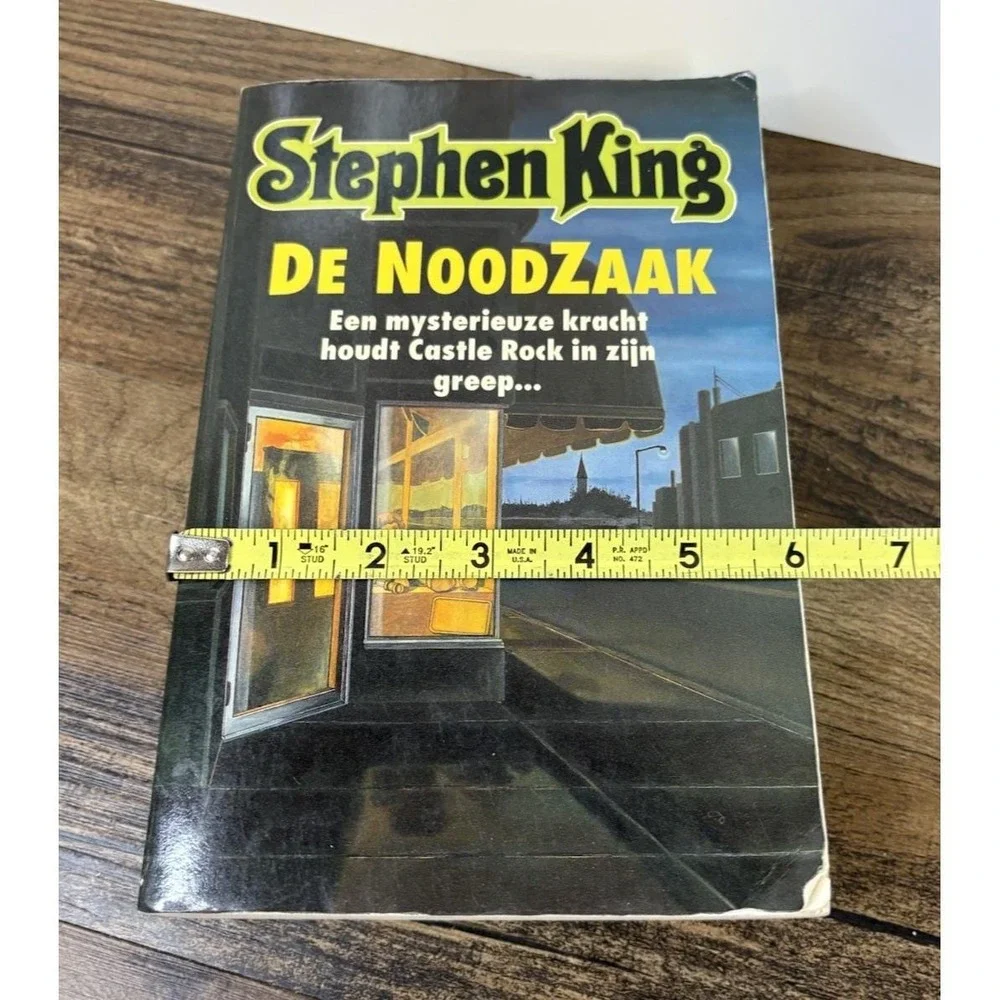 Needful Things by Stephen King Dutch Version 1992 Paperback Book De Noodzaak
